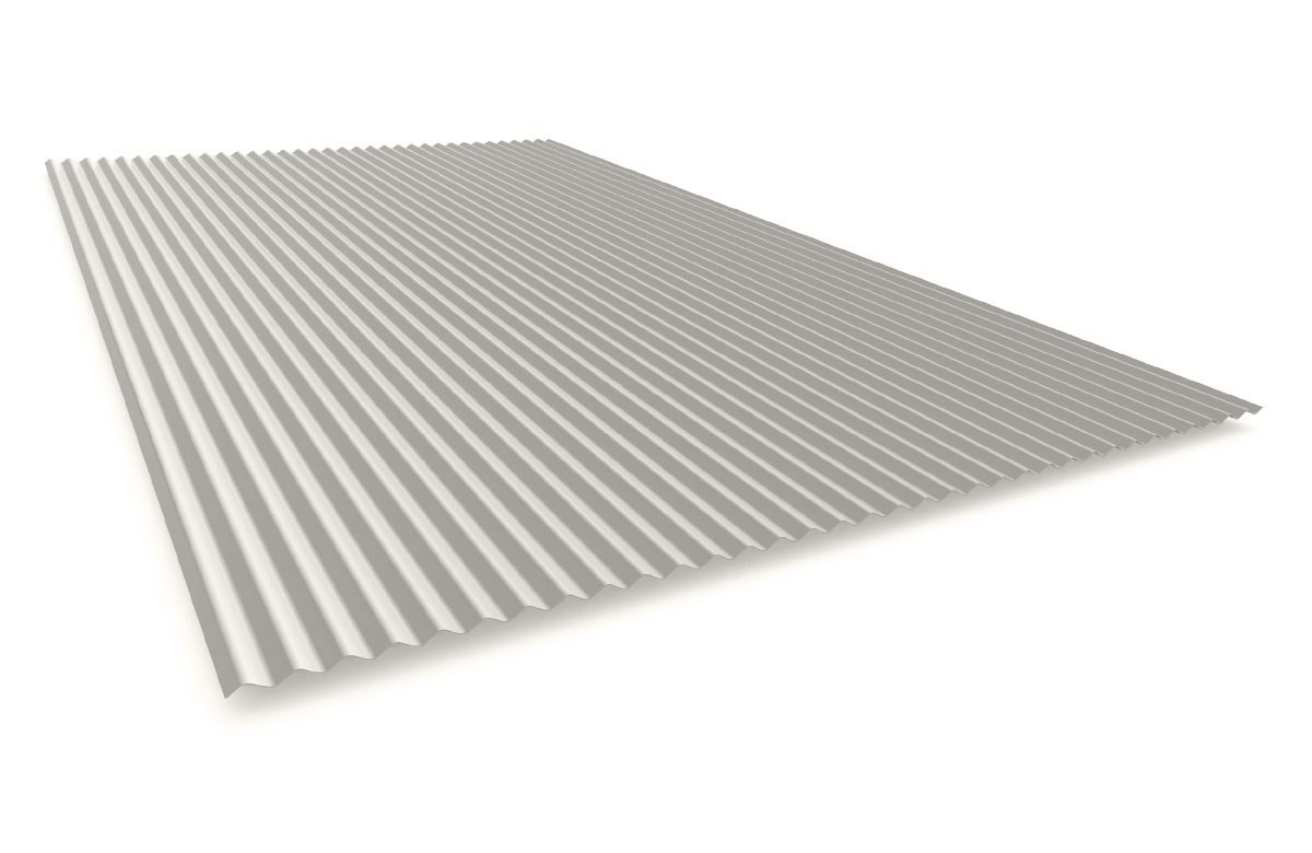 CGI Mini Fence Sheet Premium .35mm BMT Gull Grey