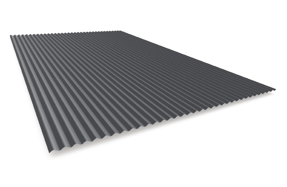 CGI Mini Fence Sheet Premium .35mm BMT Gun Metal Grey