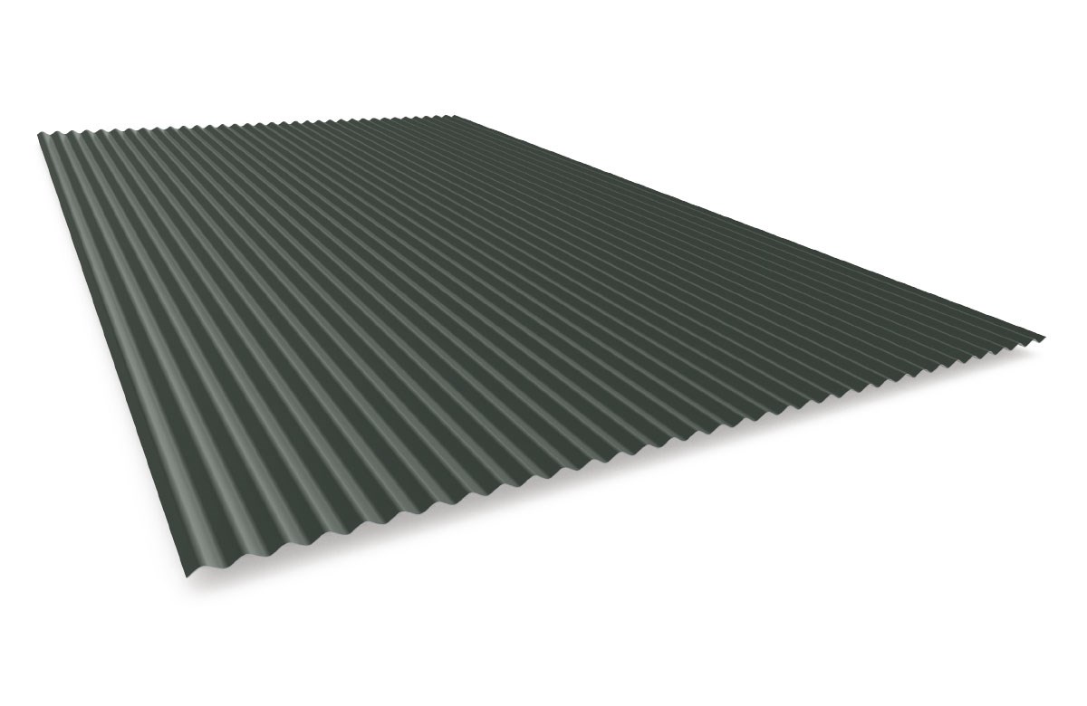 CGI Mini Fence Sheet Premium .35mm BMT Slate Grey