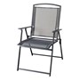 Grey Textaline Foldable Chair