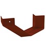 Edge Gutter 160 External Cast Angle 90° Heritage Red