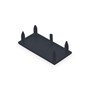 Ezi-Slat Frame Cap Louvred 51x25mm Dark Stone