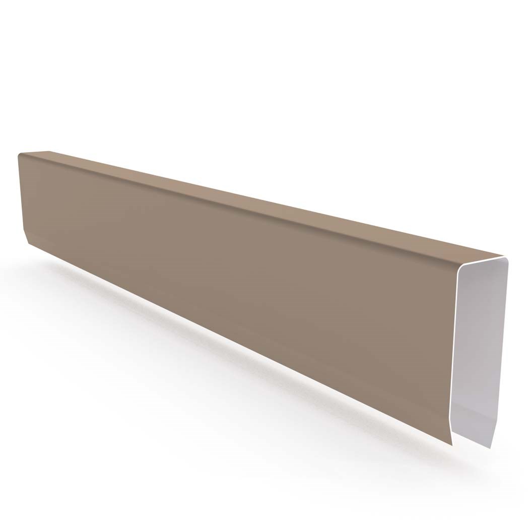 Fence Cap CGI Corrugated Beige 2.4m