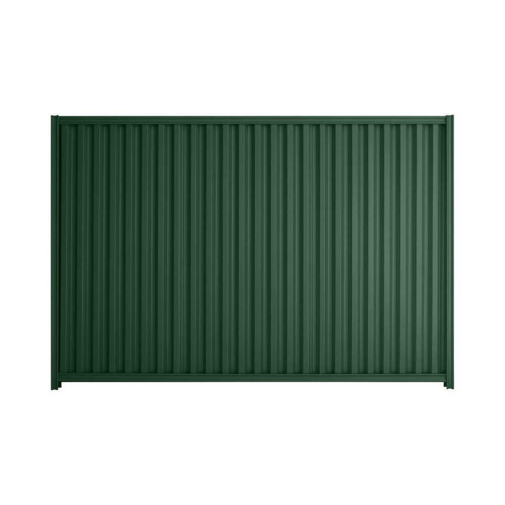 Good Neighbour® Smartspan® 1500mm High Fence Panel Sheet: Caulfield Green Post/Track: Caulfield Gree