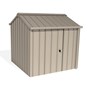 Handi-Hilander Garden Shed HH1 2.48x2.63m Gutter Side Door Merino