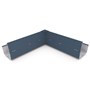 Hi-Square Gutter Internal Mitre Slotted Dark Stone