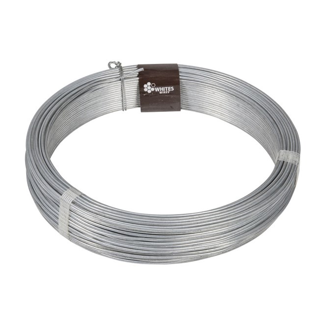 Whites 2.5mm x 72m Galvanised Tie Wire