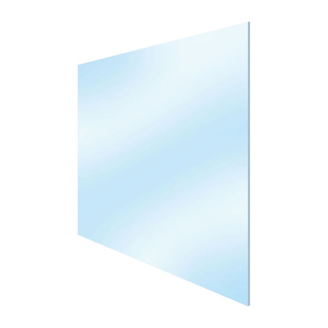 Frameless Glass Fencing Panel 12mm Thick 1200mm W x 1200mm H