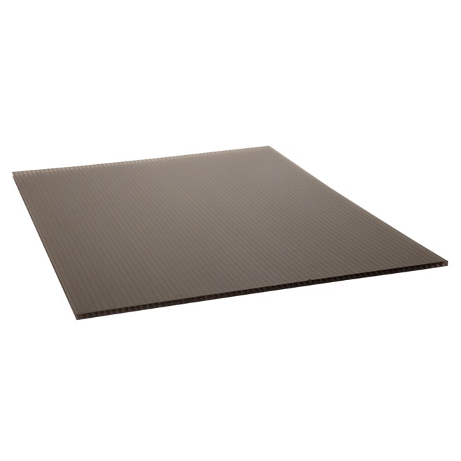 Laserlite Multiwall Polycarbonate Sheet Bronze Tint 2000mm x 1050mm