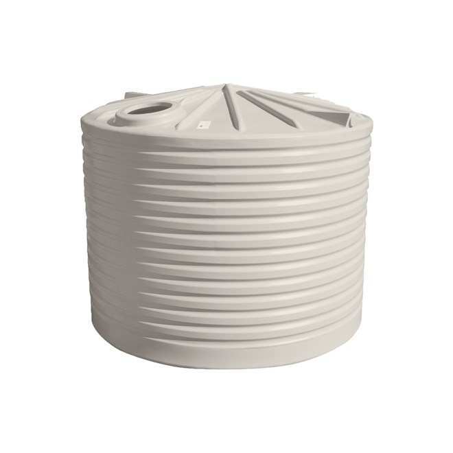 Round Poly Water Tank 10000L Birch