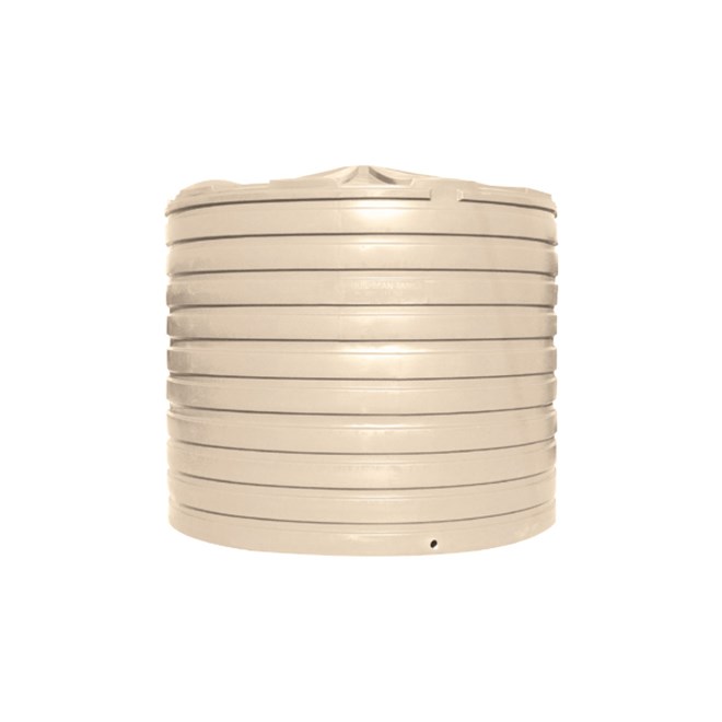 Poly Water Tank 22700L Smooth Cream