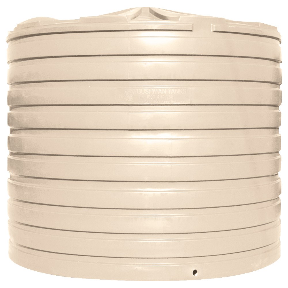 Poly Water Tank 22700L Gull Grey