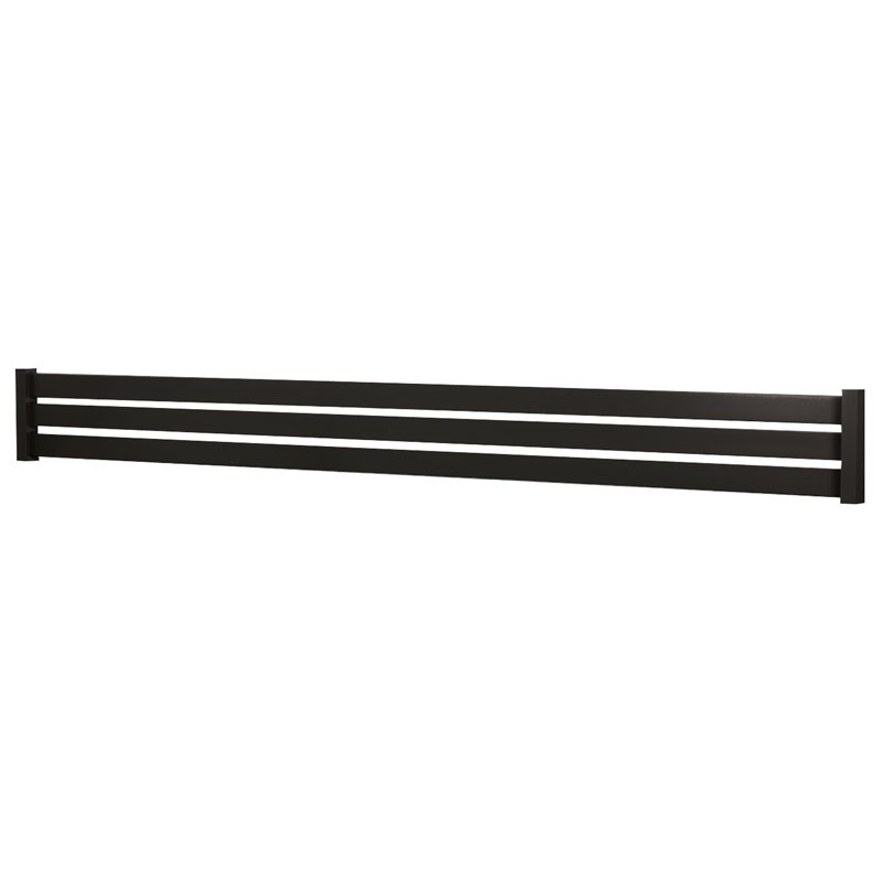 Good Neighbour Screen Top Slats Black 3 Pack