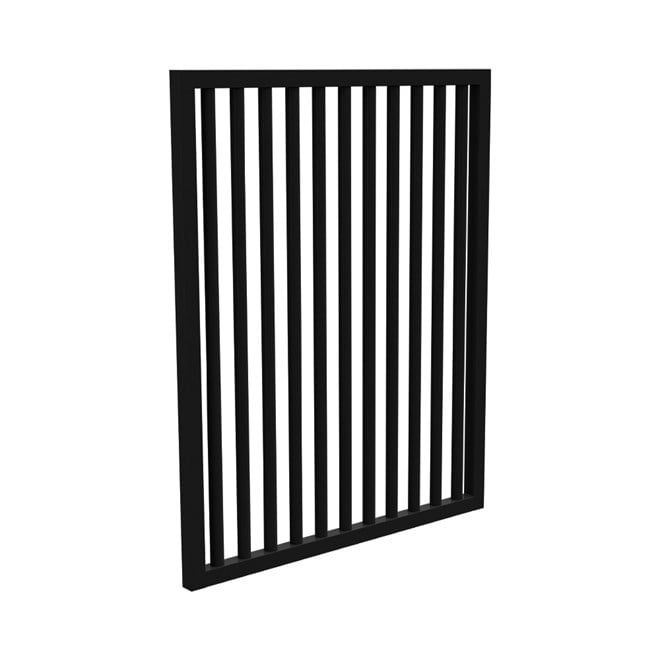 PIK Fencing Gate 975 x 1200mm Satin Black