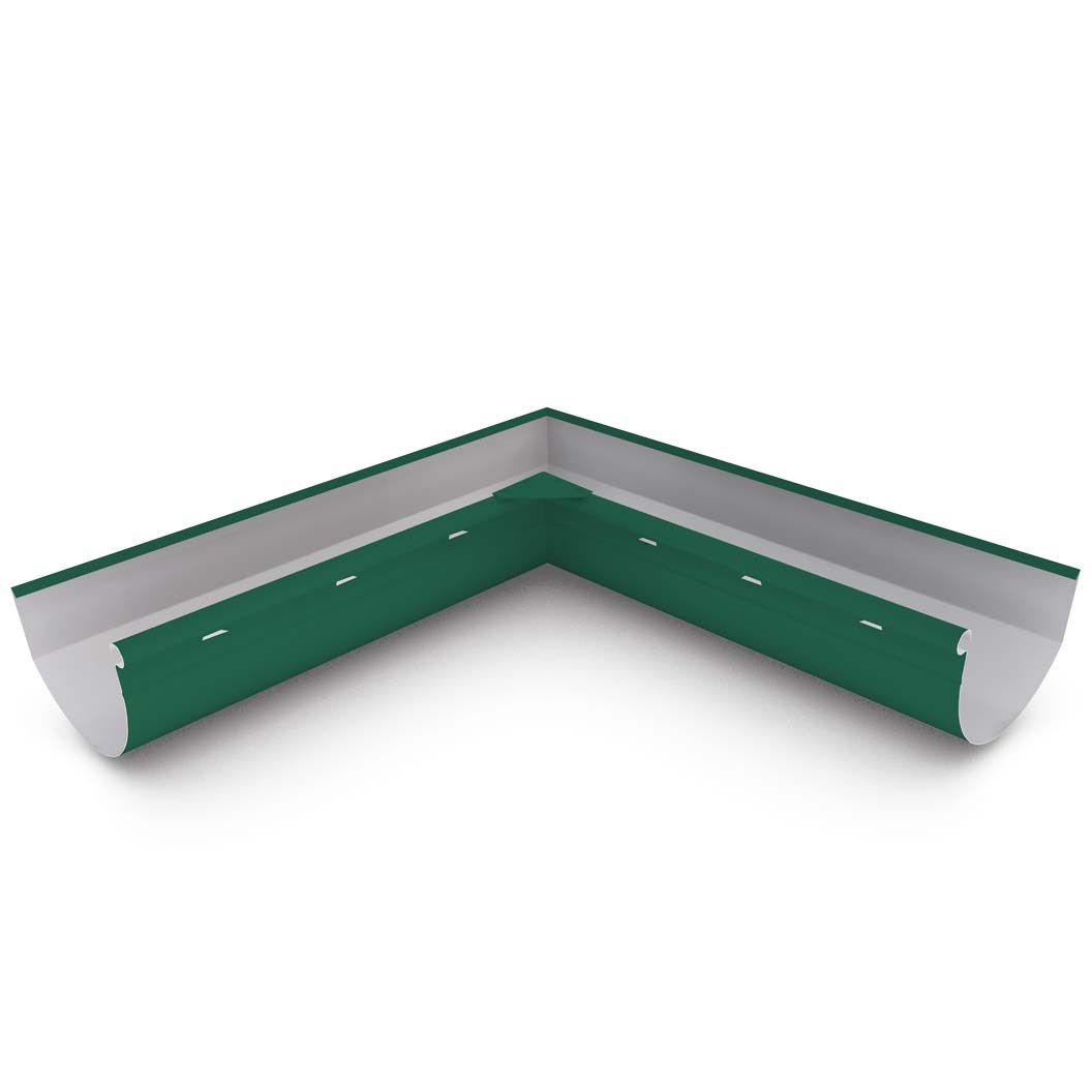 Smoothline Gutter Internal Mitre Slotted Caulfield Green