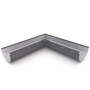 Smoothline Gutter Internal Mitre Slotted Granite