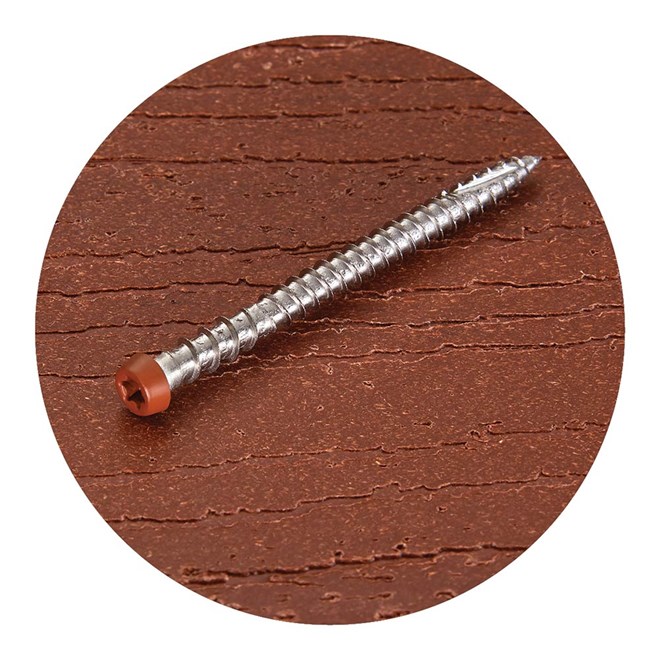 ModWood Xtreme Guard Timber Screws 305SS Fire Brick Box Of 100