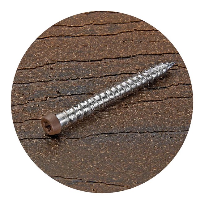 ModWood Xtreme Guard Timber Screws 305SS Koko Brown Box Of 100