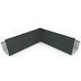 VFM Gutter Internal Mitre Gun Metal Grey